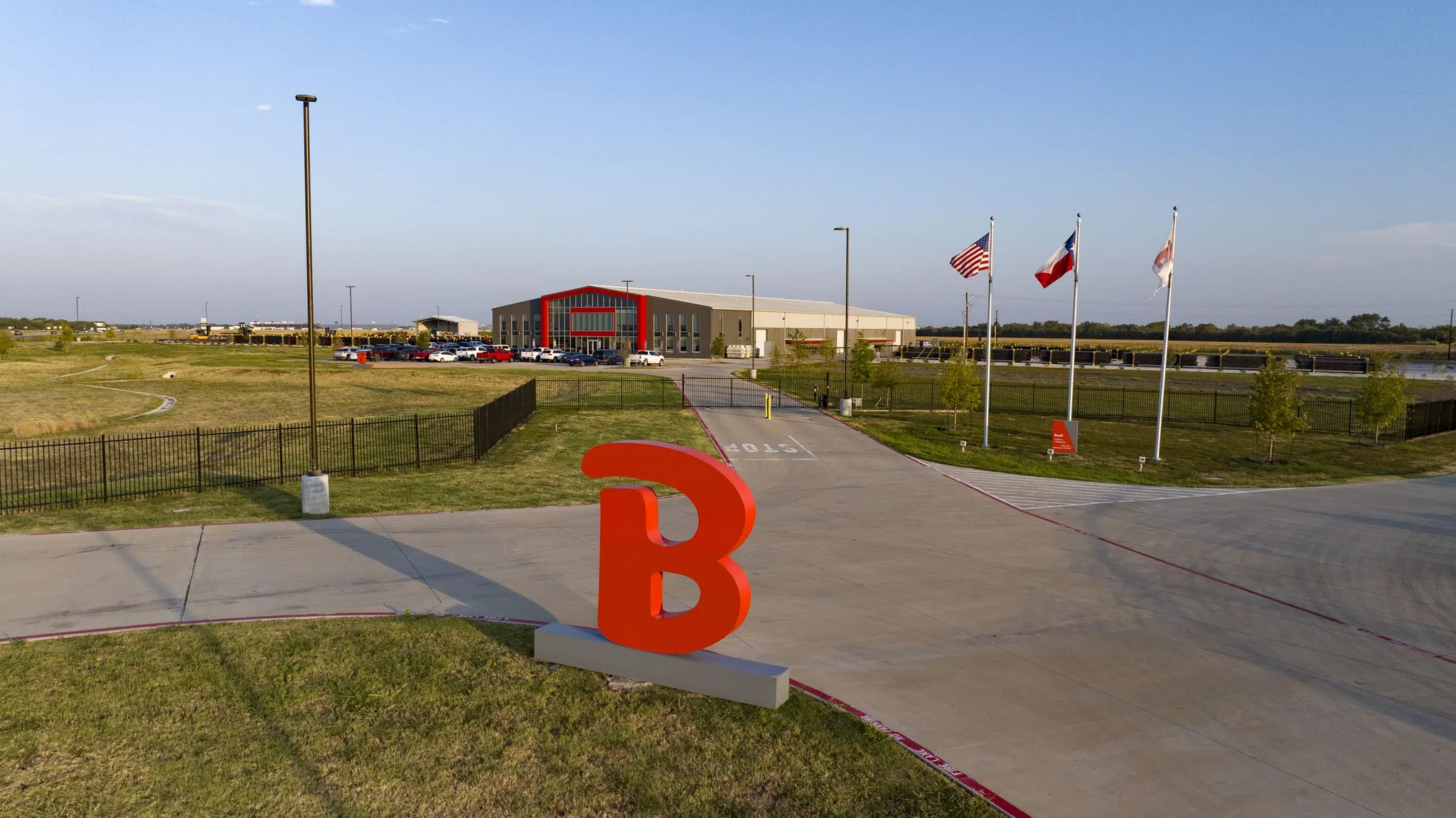 Benoit facility aerial hero