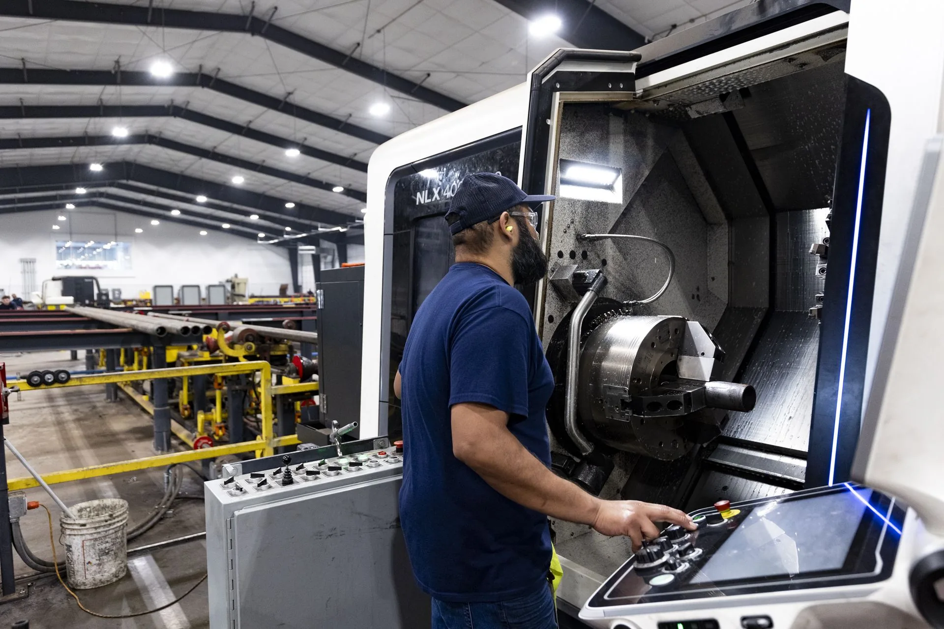 Threading operations at Benoit facility